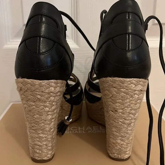 Michael Kors Mirabel Wedge (black) - Picture 4 of 8